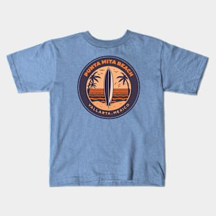 Punta Mita Beach Mexico Kids T-Shirt